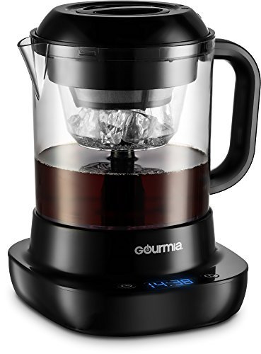 Gourmia GCM6850 New & Improved Automatic Cold Brew Coffee Maker - 4 Minutes Fast Brew - Patented Ice Gourmia GCM6850 New & Improved Automatic Cold Brew Coffee Maker - 4 Minutes Fast Brew - Patented Ice