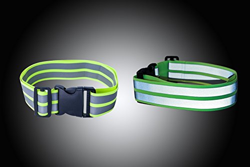 image for no!no! Reflective Belt/Sash (22-44 Inch/25-50 Inch) for Running,Cyclin