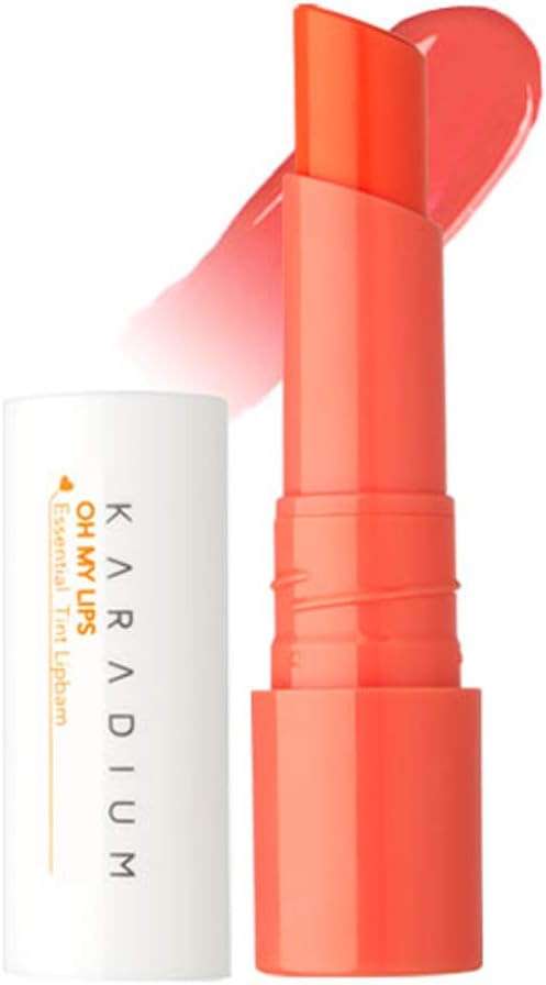 [KARADIUM] Oh My Lips Essential Tint Lipbam 4g (0.14 oz) - 4 Colros/Daily Lip Care Lipbam (#3 Oh My Lover)