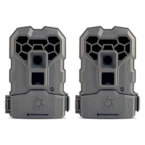 Stealth Cam 10MP Infrared Hunting Scouting Game Trail Camera w/Video, 2 Pack