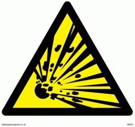 Sprengstoff WARNSYMBOL Nur Warnschild Amazon de Baumarkt sprengstoff-warnsymbol-nur-warnschild-amazon-de-baumarkt