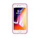Speck iPhone SE 2020 Case/iPhone 8 Presidio Clear + Glitter Case, Scratch-Resistant IMPACTIUM 8-Foot Drop Protected iPhone Case that Resists UV Yellowing (Also Fits 7S/7/6), Gold Glitter/Bella Pink