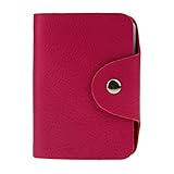 Bao Core FakeFace Fashion Soft Credit Business ID Card Holder Case Purse Pocket Wallet Coin Pouch Cash Organizer 26 Slot