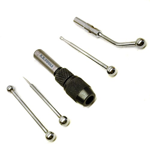 Wiggler & Centre Finder 5PC Engineers Alignment Checker Centre Lathe Sil147