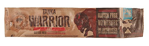 Bison Pemmican Warrior Meat Bars with Buffalo & Cranberries by Tanka, Gluten Free, Beef Jerky Alternative, Slow Smoked Original, 2 Oz, Pack of 12 - Thumbnail 6
