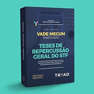 Livro TESES DE REPERCUSSÃO GERAL DO STF (VADE MECUM MASTIGADO Livro 1)