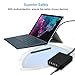 Microsoft Surface Pro Charger 65W for Microsoft Surface Pro 3 4 5 6 i5 i7 2017 Tablet/Surface Laptop/Surface Go/Book, Model 1706 1800 1735 1736 Power Supply Adapter with 5 Extra USB Ports