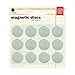 Basic Grey 5/8-Inch-by-1/32-Inch Magnetic Snaps Large.