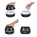 Ecooltronic Essential Oil Diffuser,300ML Ultrasonic Cool Mist Humidifier, Aroma Diffuser with Four Timer Settings,7 Color LED Lights and Water-less Auto Shut-Off for Home Office Spa
