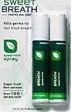 Sweet Breath Trusted Oral Care, Spearmint Spray, Sugar-free, 0.33 Fl Oz, 2 pack
