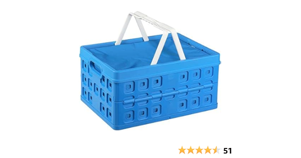 Sunware 57200611, caja plegable con doble asa y bolsa ...