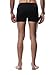 CharmLeaks Men's Fitness Shorts Swimming Brief Boardshorts Swim Trunks Black L
