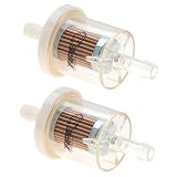 APE RACING Inline Fuel Filter Replacement Universal Fuel Filters for Small Engine Motorcycle Lawn Mower (Pack of 2) Replace Briggs & Stratton 691035 Kawasaki 49019-0027 John Deere AM108356