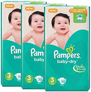 pampers 72 pack