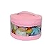 Jj Cole Clear Storage Bin Set Pink