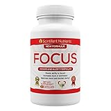 FOCUS by Scintillant Nutrients Powerful Nootropic Supplement for the Brain to Enhance Concentration Memory Brainpower and Mental Alertness