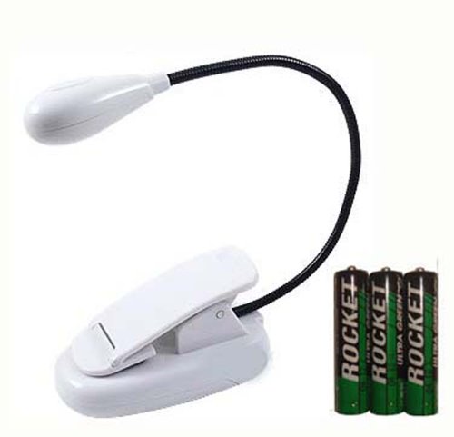 Kindle light Clip-On LED Book Light eReader White Color Sony Kindle book light white