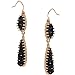 Simulated Druzy Dangle Earrings for Women - Gold, Silver, or Rose Gold Tone Boho Earrings for Women