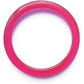 DATOA Candy Color Resin Bangle Acrylic Neon Bangle Bracelet Macaron Colorful Wristband Simple Geometric Wrist Wrap Jewelry for Women