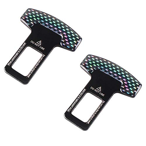 Car Seat Belt Buckle Clip Clamp Spun Compatible with for BMW Ford Chevrolet Silverado Jeep Wrangler Liberty GMC Sierra Subaru Legacy Dodge Durango Ram Bighorn Chevy Honda Toyota Benz Audi SUV Cars - Thumbnail 2