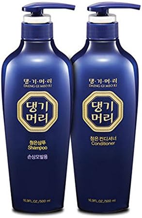 [Dangimori]Chungeun Shampoo and Conditioner 17.6oz Set/Korean Premium Hair Care Brand/Scalp/Dandruff