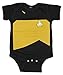 Star Trek The Next Generation Starfleet Uniform Baby Romper