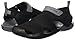 Crocs Women's Swiftwater Mesh Sandal Flat, Black, 7 M US