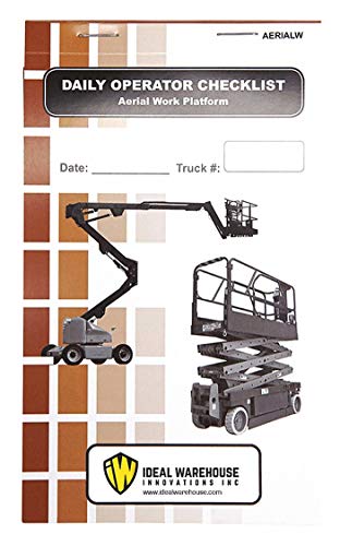 Replacement Checklist Caddy for Aerial Work Platform