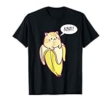 Funny Gift Bday Bananya Banana Funny Cat T Shirt