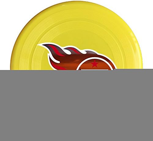 Hotboy19 Geek 150g Yellow Toy Tennessee Sport Football Logo Flying Discs