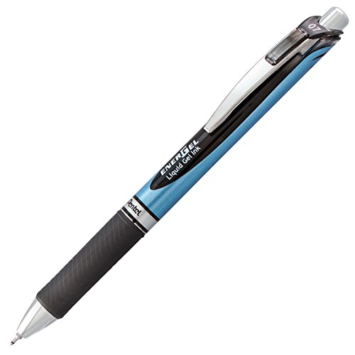 Pentel EnerGel Deluxe RTX Retractable Liquid Gel Pen, (0.7mm), Needle