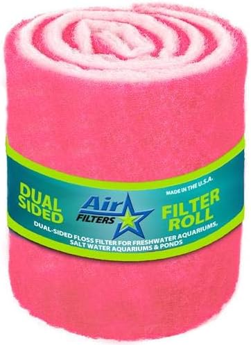 Aquarium Filter Media Pad Cut to Fit Roll, 25 inch x 288 inch (24 ft)
