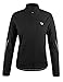baleaf Women's Cycling Jacket Windproof Thermal Winter Running Cold Weather Gear Waterproof Softshell Warm Black Size L