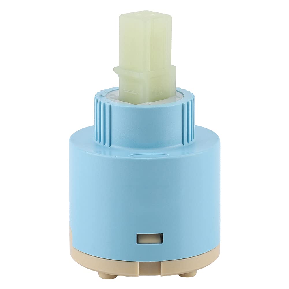 Garosa Ceramic Disc Cartridge, Replacement Single Handle Faucet Valve 35mm or 40 mm Diameter(40mm)