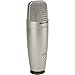 SAMSON C01U Pro USB Studio Condenser Microphone + On Stage MS7701B Euro Boom Microphone Stand + Pop Filter