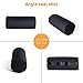 Dreamer Car Neck Pillow for Car/High Density Memory Foam Car Neck Support Roll Neck Pillow for Neck Fatigue Relief, Black