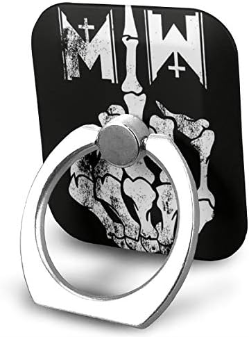 EdithL Motionless in White Phone Ring Stand Holder Finger Grip Stand, Car Mount 360 Degree Rotation Universal Phone Ring Holder Kickstand for iPhone/iPad/Samsung