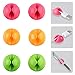 Insten Cable Wire Cord Clips Organizer for Computer Desktop Laptop Mouse TV Mobile, [6-Pieces]
