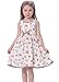Bonny Billy Girls Sleeveless Cotton Print Casual Children Dress with Sash