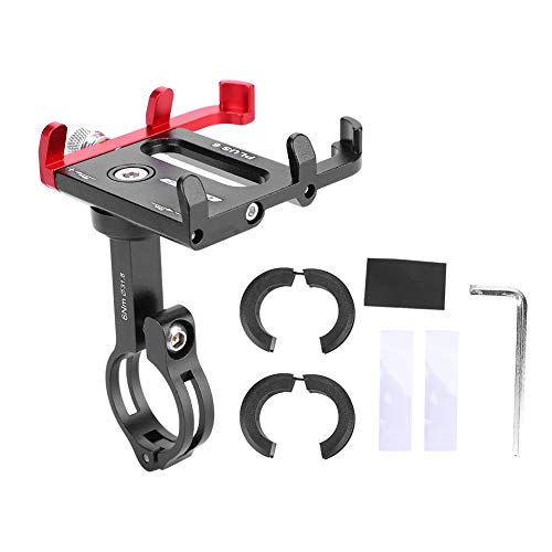 GUB PLUS 6 Road Fiets Mountainbike Mobiele Telefoon Houder Met 360 Graden Rotatie Zwart + Rood - Image 6