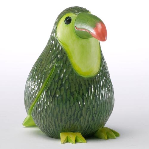 Home Grown Pepper and Avocado Toucan Food Bird Figurine