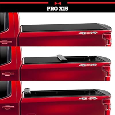 Amazon Com Truxedo Pro X15 Soft Roll Up Truck Bed Tonneau Cover 1471801 Fits 14 18 2019 Limited Legacy Gmc Sierra Chevrolet Silverado 1500 5 8 Bed Automotive