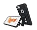 Vabogu Compatible with iPhone XR Cases, Soft TPU & Hard PC Rugged Dual Layer Case 6.1 inch 2018 - Black (Black)