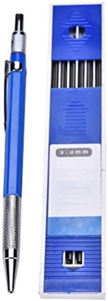 1pc 12 Leads Refills 2mm 2B Lead Mechanical Pencils Plastic Metal Shell Automatic Draw Drafting Pencil Stationery Writing