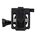 Tactical Helmet Accessories Front Bracket Mount,360?? Rotate Military Helmet Fixed Mount Base Adapter Bracket for Gopro Xiaomi Yi Camera Camcorder Gopro Airsoft Helmet Mount Surewo Aluminum Nvg Mo