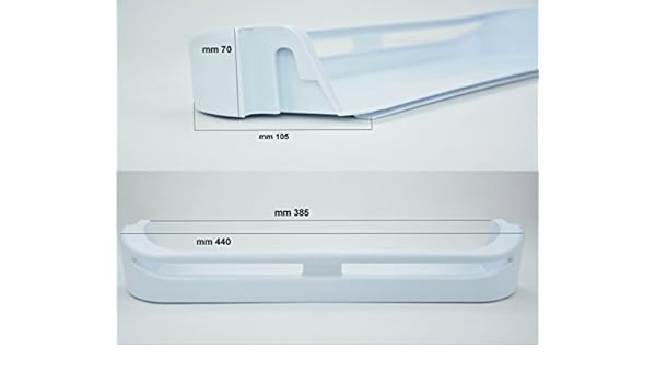 Ariston Indesit Balconcino nevera estante mm 440 Cod 86420 089091 ...