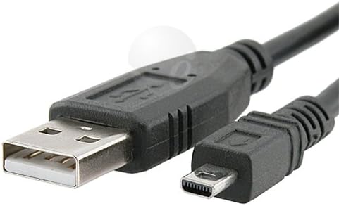 Câble USB UC-E6 pour appareil photo Nikon Coolpix L18 L20 S500 P50 S520, BLACK