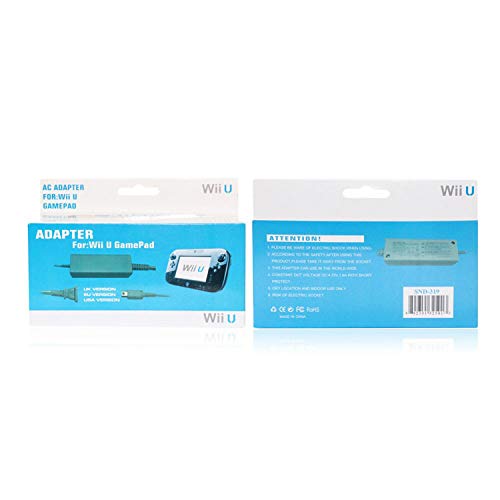 Universal 100 240V Wall AC Adapter Power Charger Gamepad Charger Cord Power Supply Charger Cord for Nintend Wii U Console