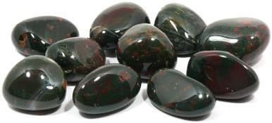 Indoor Fountains & Accessories - CrystalAge Bloodstone Tumble Stone (20-25mm) - Pack of 5
