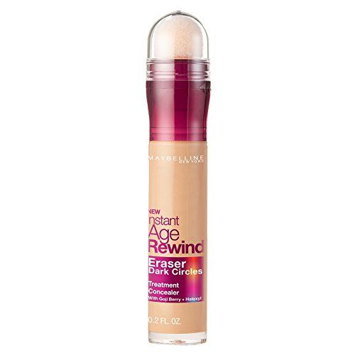 Maybelline Instant Age Rewind Eraser Dark Circles Concealer, #122 Sand, 0.2 fl oz (Pack of 2)